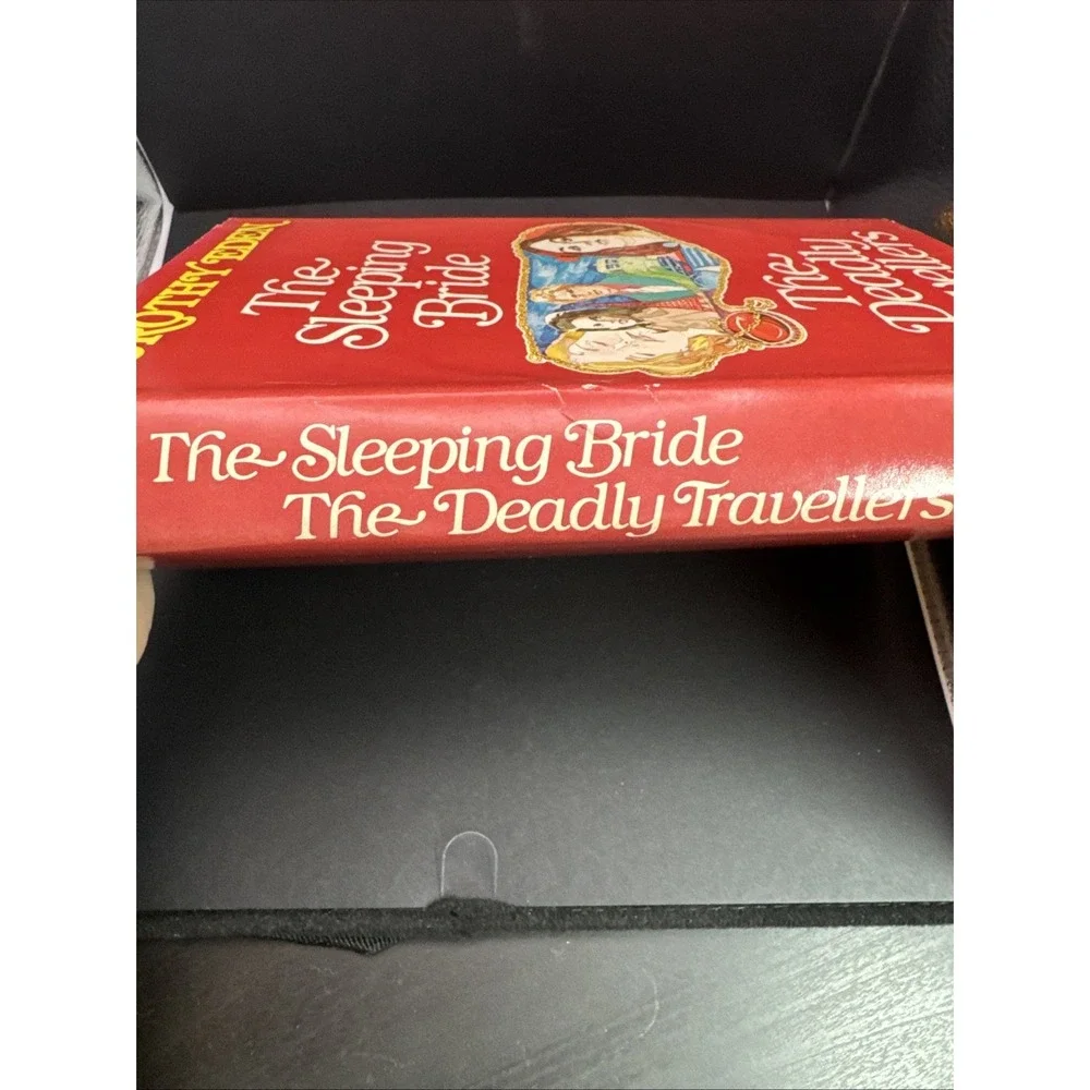 Vintage 1959‎ The Sleeping Bride & The Deadly Travelers 2-in-1 Hardcover by Eden